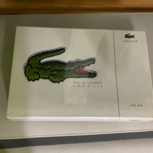 Lacoste cologne and shower gel set